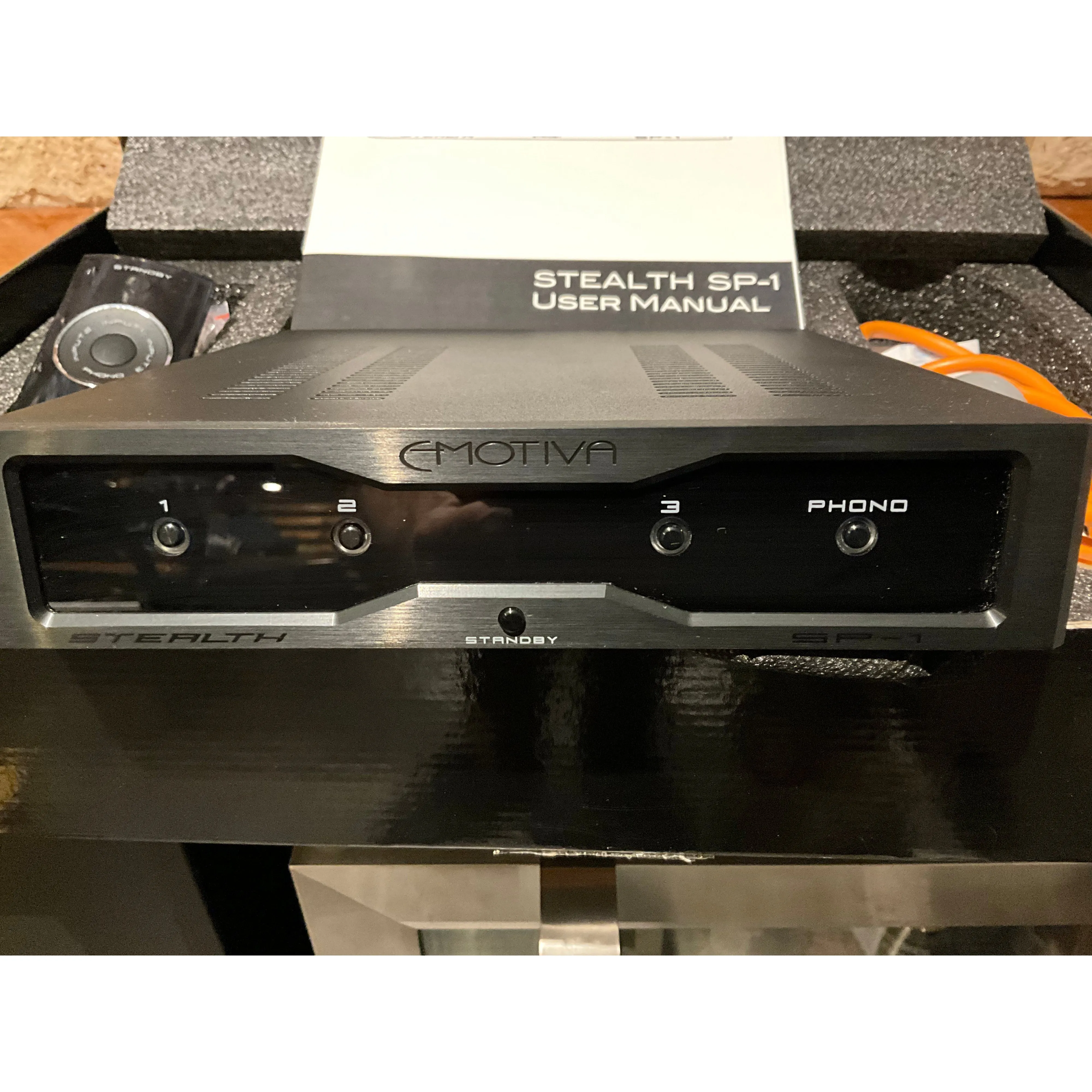 Stealth SP-1 Phono stage Black  Pre Loved