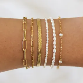 Stella Herringbone Bracelet