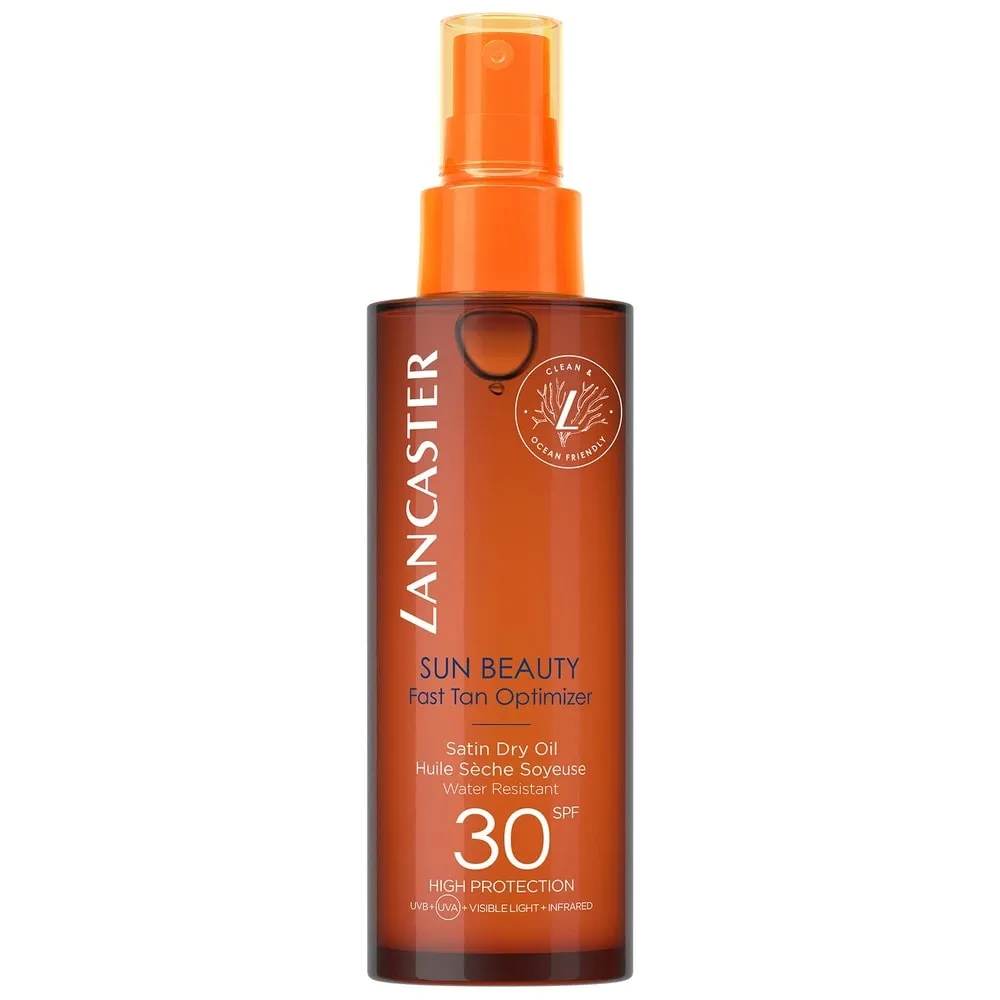 Sun Beauty Fast Tan Optimizer Satin Dry Oil SPF30 suchy olejek przyspieszający opalanie 150ml