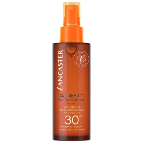 Sun Beauty Fast Tan Optimizer Satin Dry Oil SPF30 suchy olejek przyspieszający opalanie 150ml