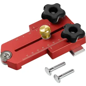 Table Saw Thin Rip Jig - Saw Locator, for Repeat Narrow Strip Cuts Works, with Table Saw Router Band