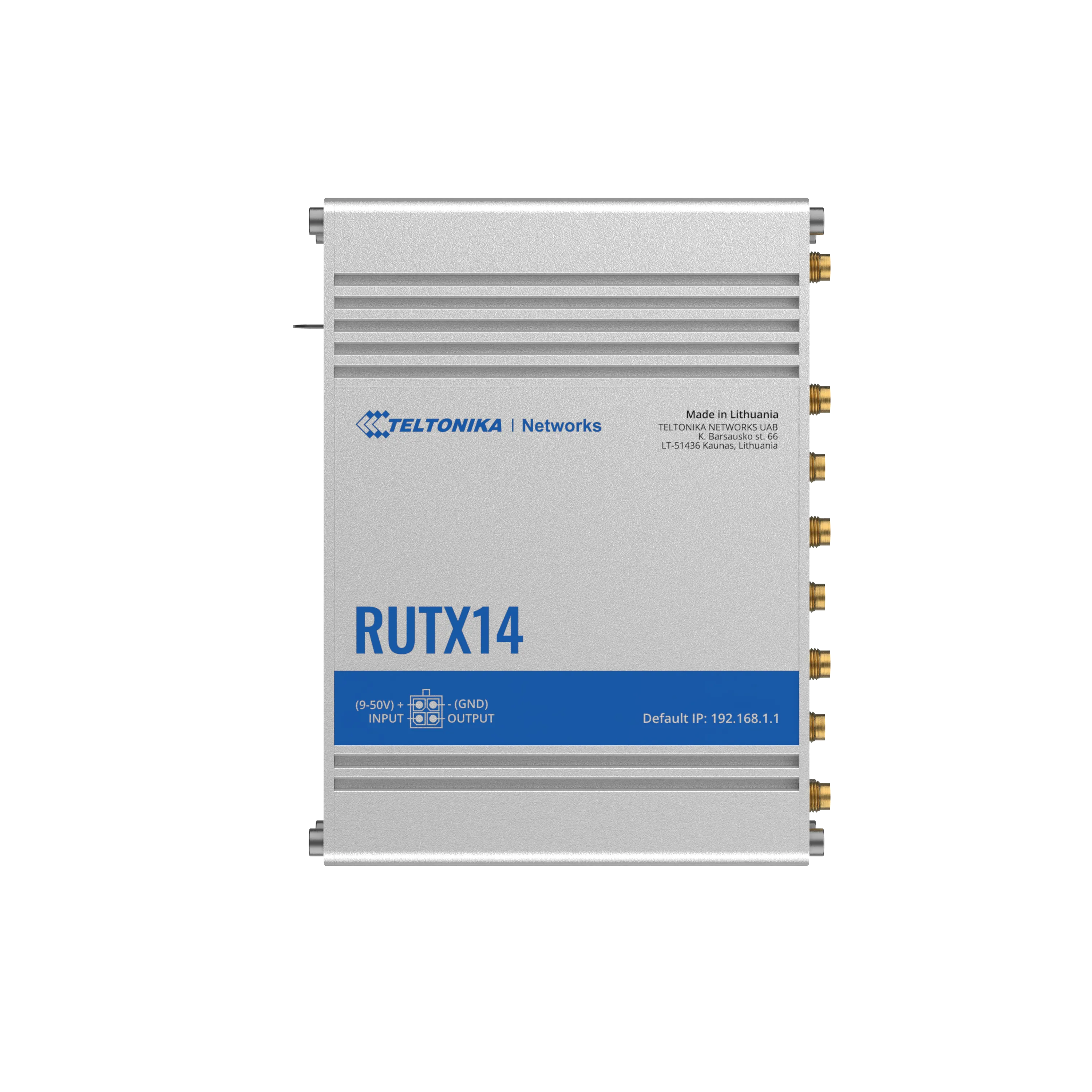 Teltonika RUTX14 4G LTE Cat 12 Industrial Cellular Router