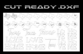 Texas Theme - Cut Ready File Collection