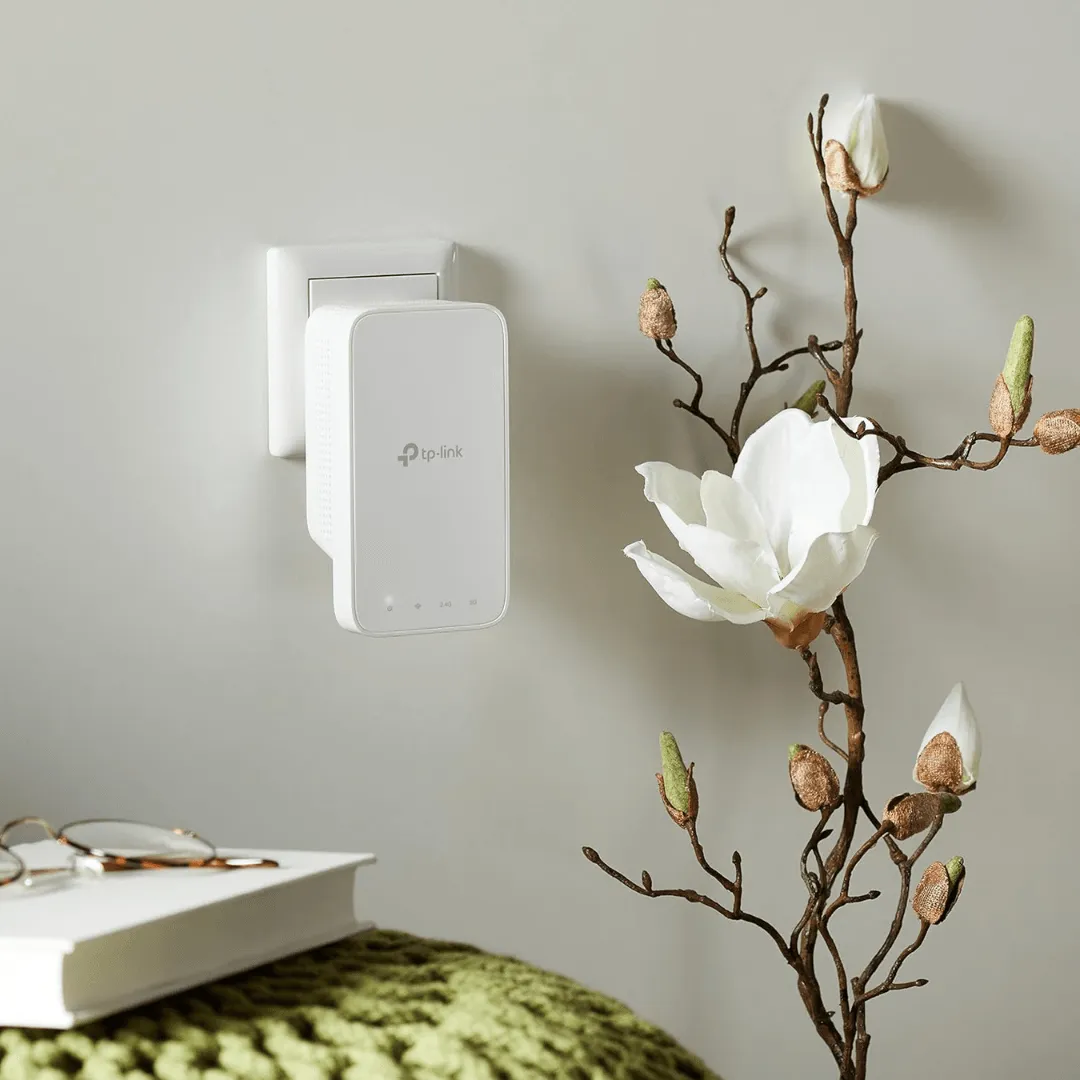TP-LINK AC750 750MBPS DUAL BAND MESH WIRELESS RANGE EXTENDER