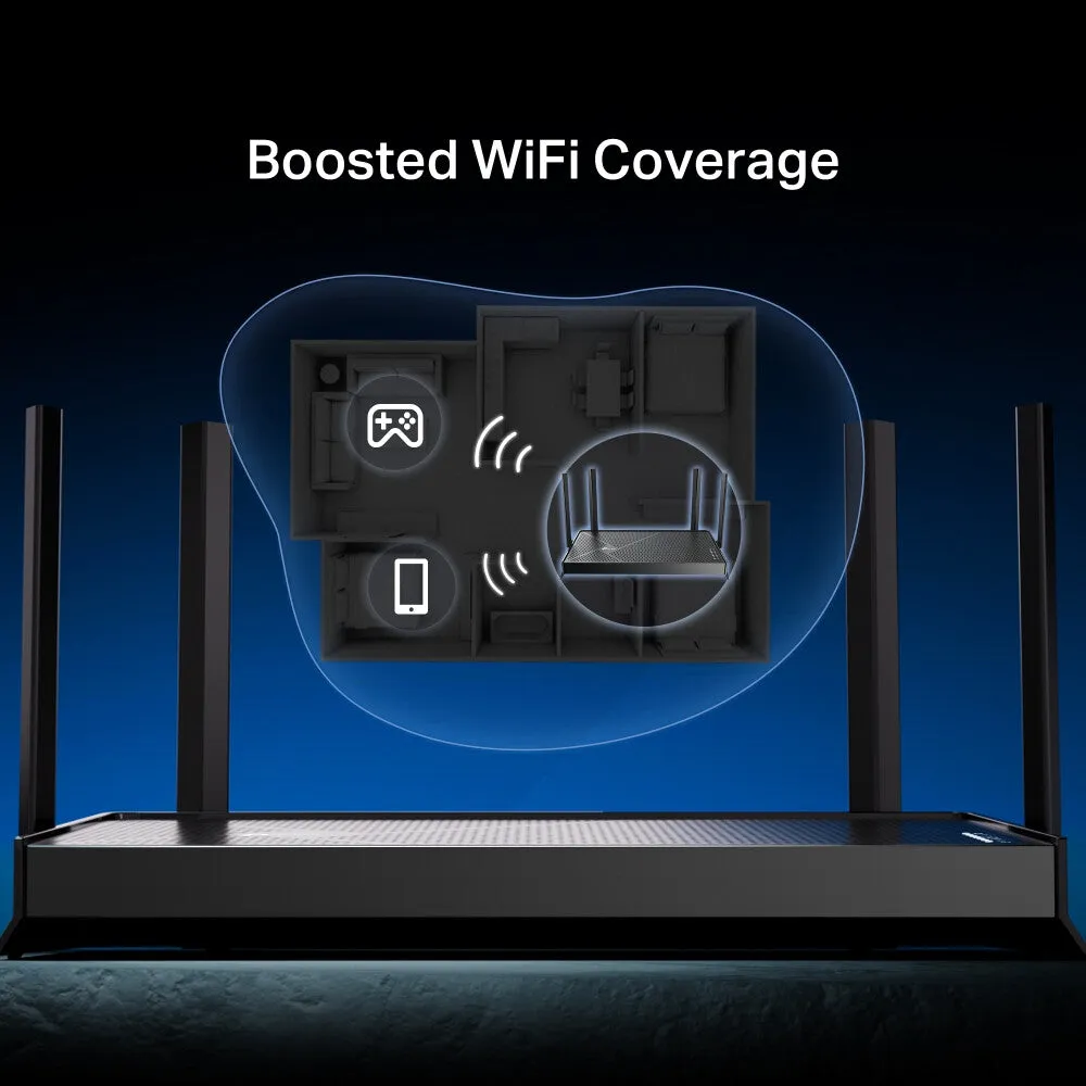 TP-Link Archer BE3600 wireless router 2.5 Gigabit Ethernet Dual-band (2.4 GHz / 5 GHz) Black