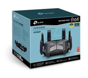 TP LINK AXE16000 Quad-Band Wi-Fi 6E Router