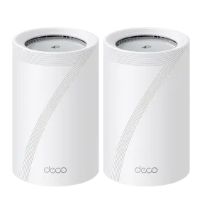 TP-Link Deco BE65 Wi-Fi 7 Mesh System, 2 Pack, Whole Home Coverage