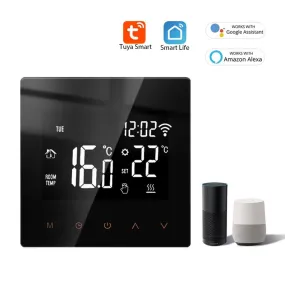 Tuya WiFi Smart Thermostat Electric Floor Heating TRV Water Gas Boiler Temperature Voice Remote Controller for Google Home Alexa