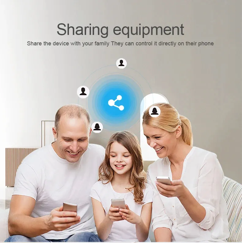Tuya WiFi Touch Switch Light Wall Smart Switch Universal For EU Smart Home Life Alexa Google Home 433RF Remote 1/2/3Gang