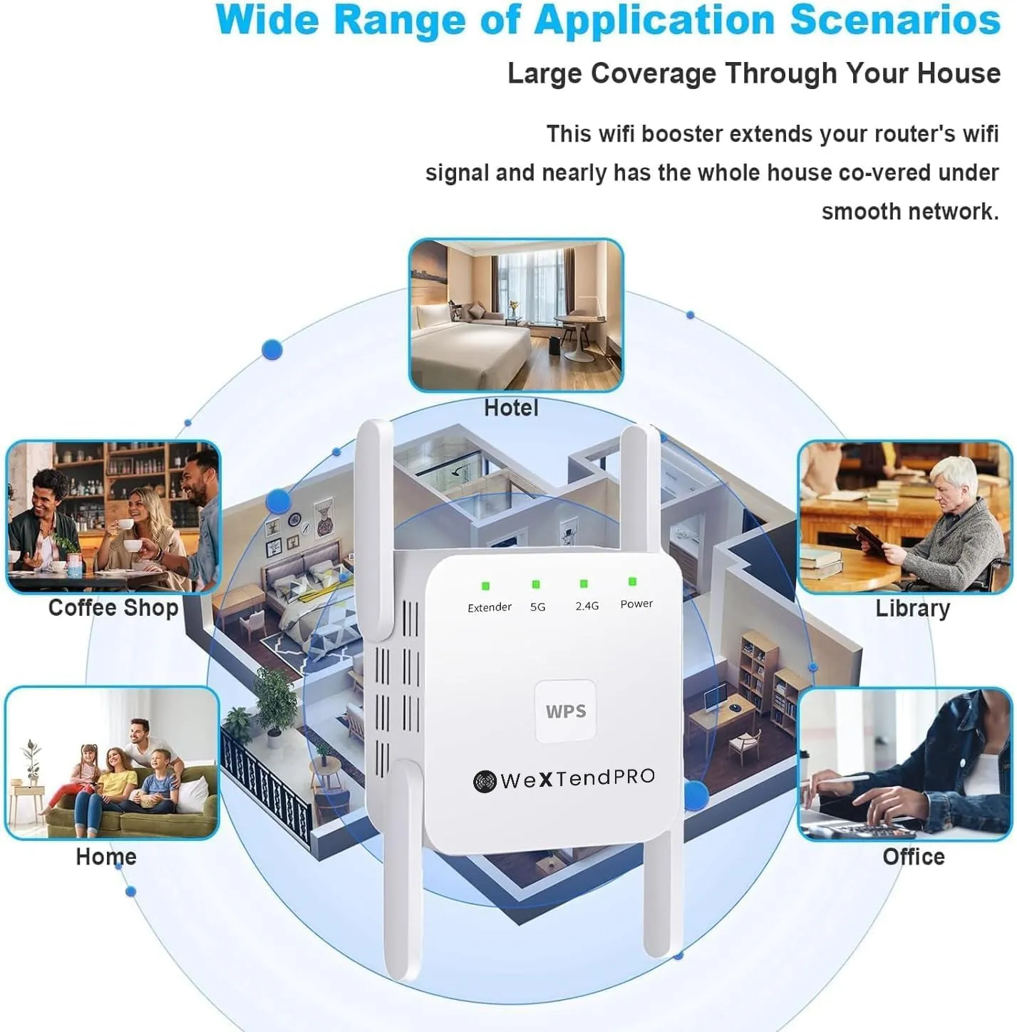 UltraXtend 5G WiFi Booster – Top WiFi Extender for Faster, Stronger Connection in the UK