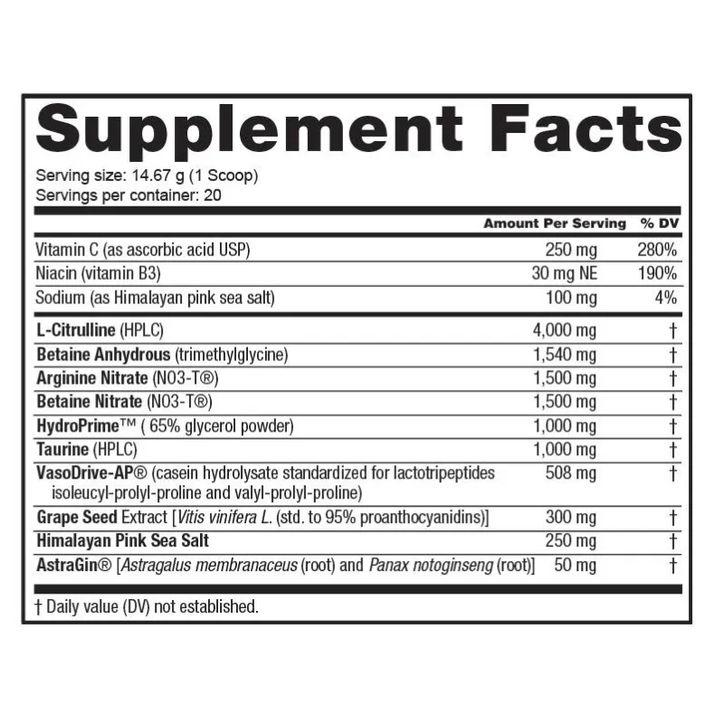 Unbent Muscle Pump Optimizer - 20 Workouts Per Container