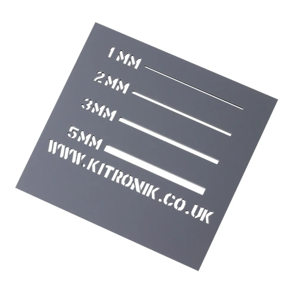 Value Acrylic Sheet (Cast) 3mm x 600mm x 400mm