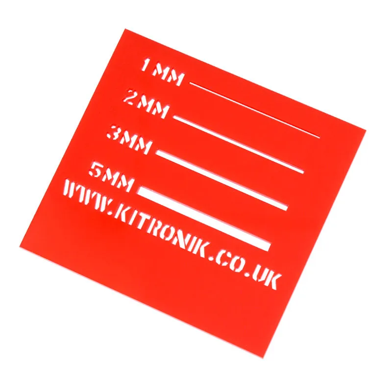 Value Acrylic Sheet (Cast) 3mm x 600mm x 400mm