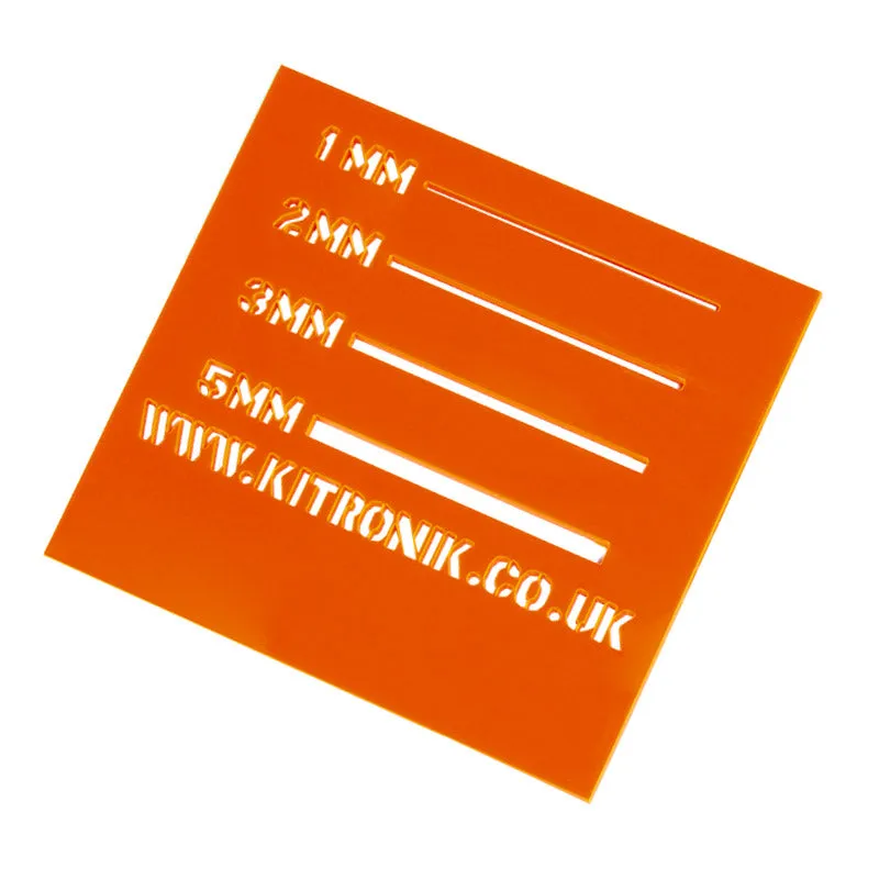 Value Acrylic Sheet (Cast) 3mm x 600mm x 400mm