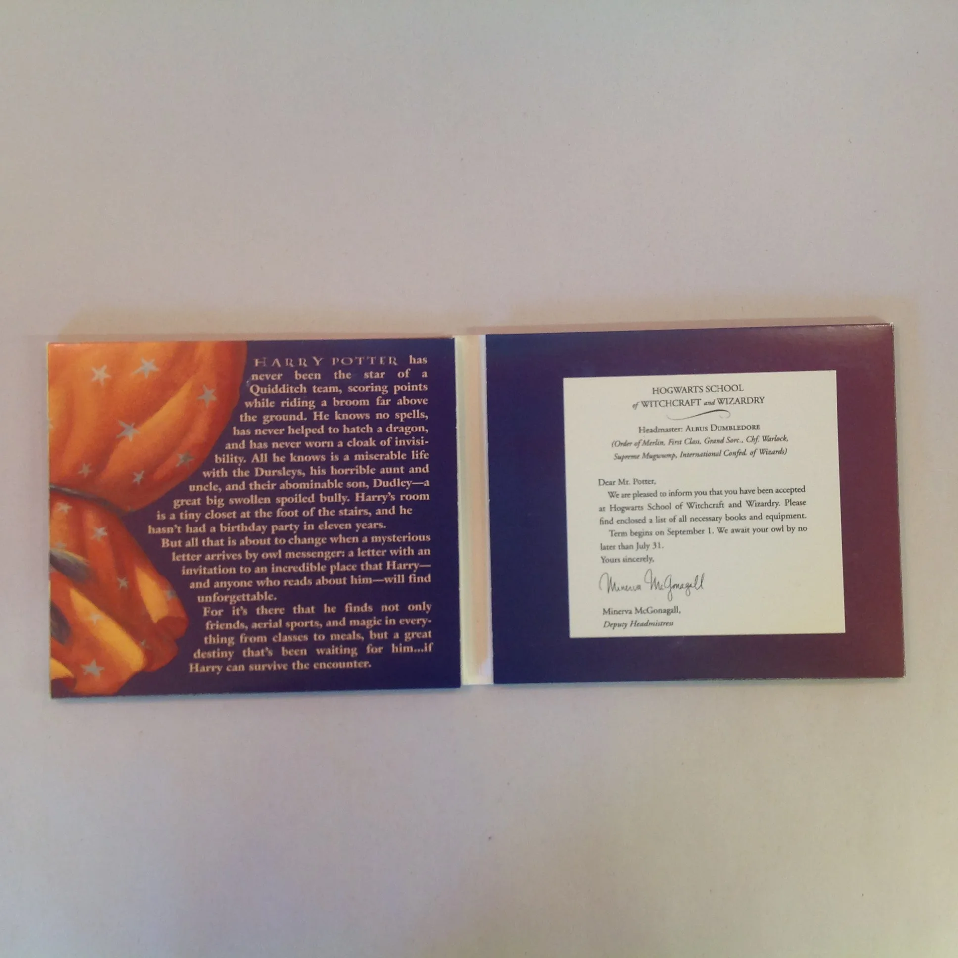 Vintage 1999 Harry Potter and the Sorcerer's Stone Audio Book 7 CD Set