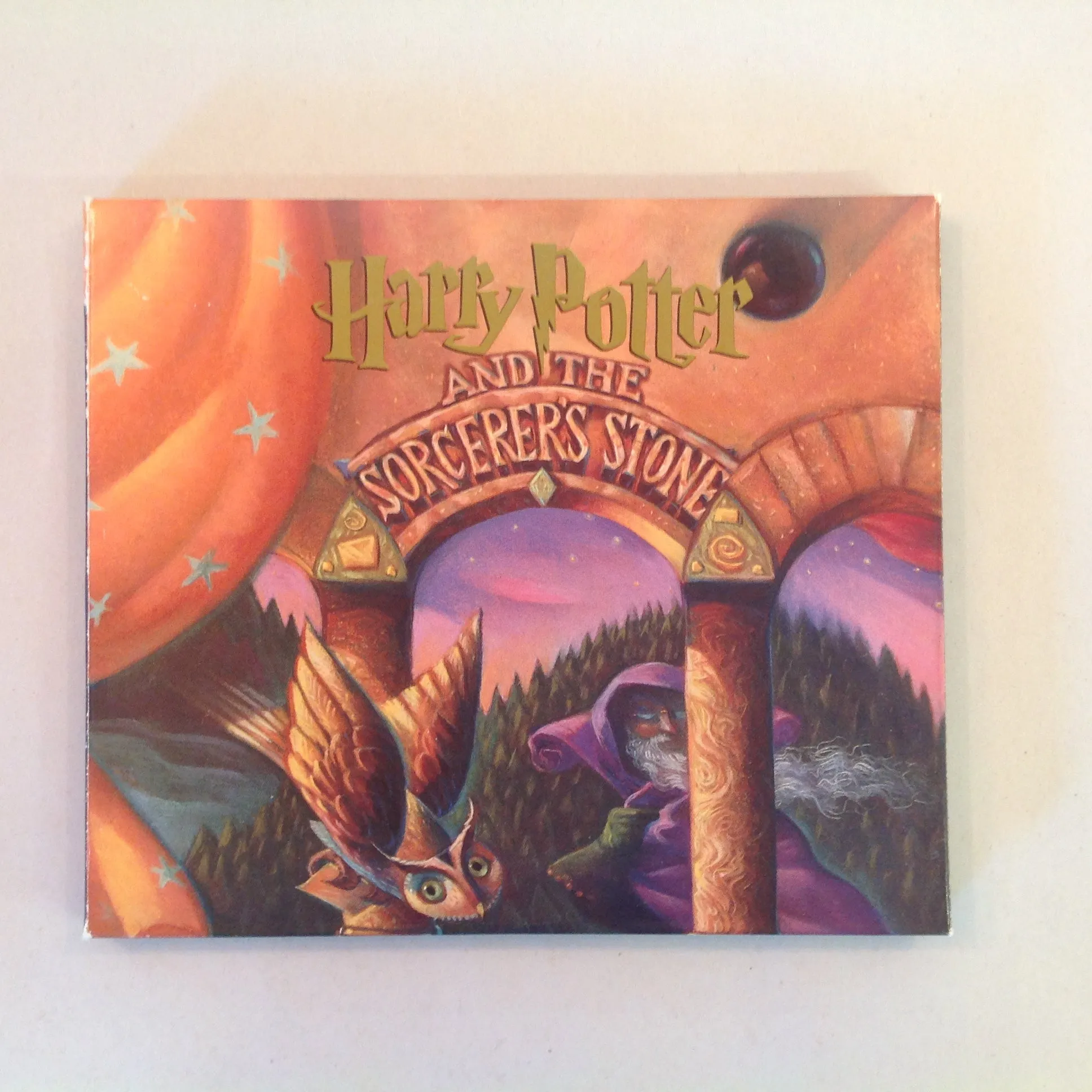Vintage 1999 Harry Potter and the Sorcerer's Stone Audio Book 7 CD Set