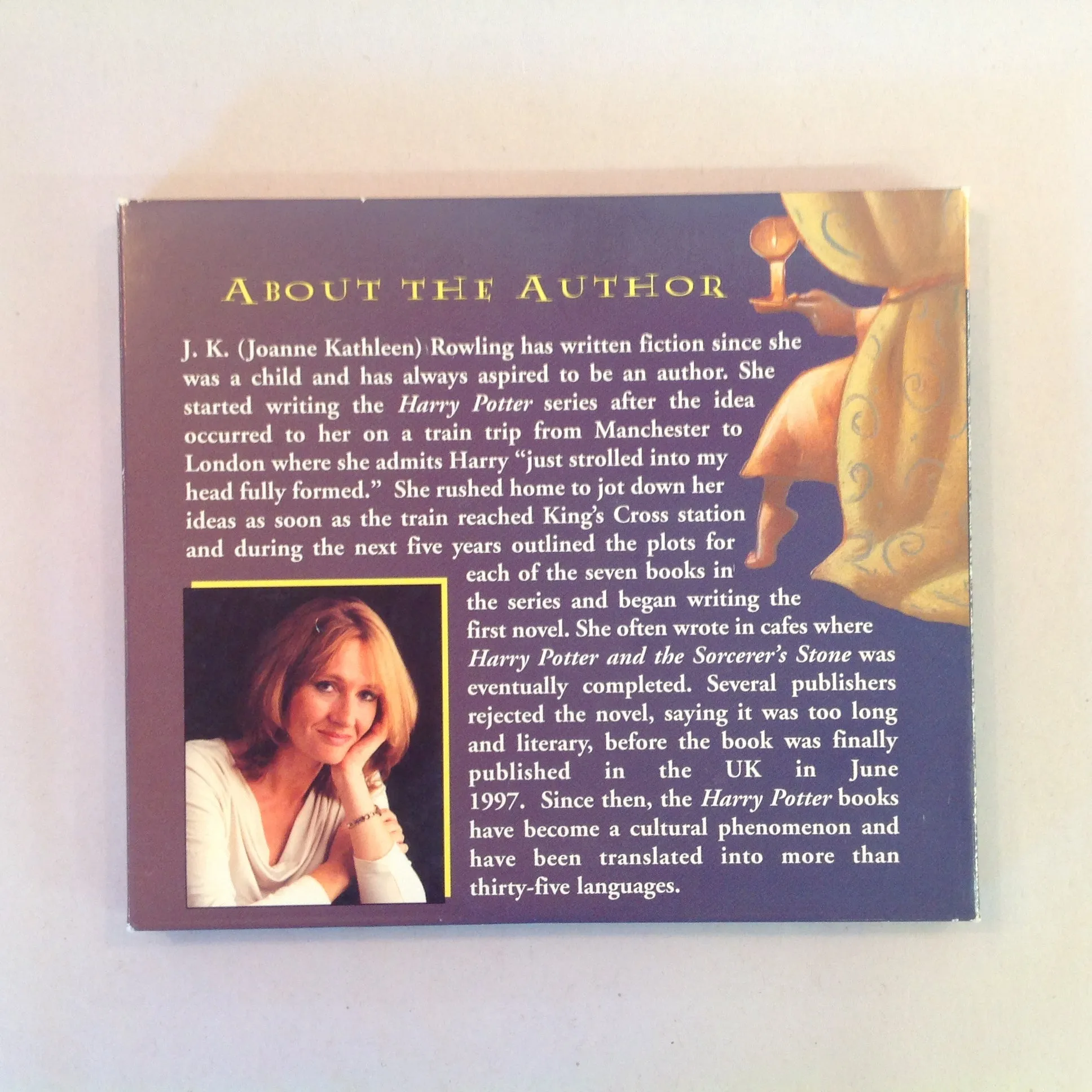 Vintage 1999 Harry Potter and the Sorcerer's Stone Audio Book 7 CD Set