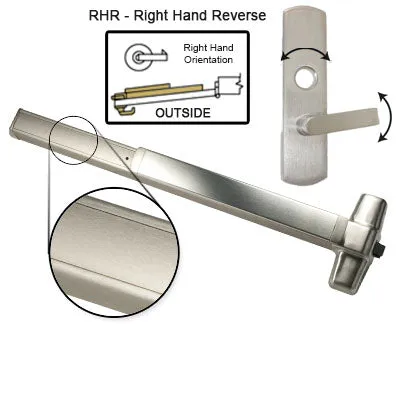 Von Duprin EL98L Electrified Latch Retraction Panic Bar With Lever Trim