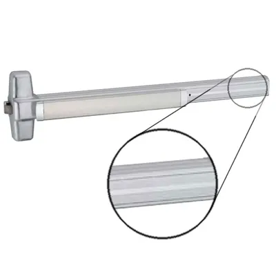 Von Duprin EL98L NL Electrified Latch Retraction Panic Bar With Lever Trim Rigid Night Latch