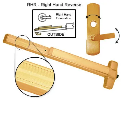 Von Duprin EL99L Electrified Latch Retraction Panic Bar With Lever Trim