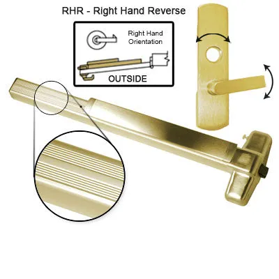 Von Duprin EL99L Electrified Latch Retraction Panic Bar With Lever Trim