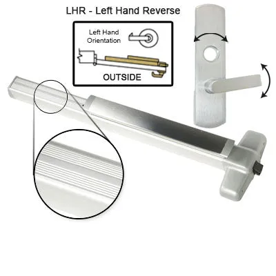 Von Duprin EL99L Electrified Latch Retraction Panic Bar With Lever Trim