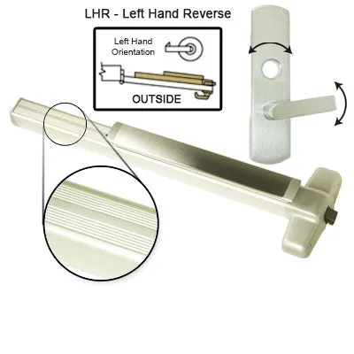 Von Duprin EL99L Electrified Latch Retraction Panic Bar With Lever Trim