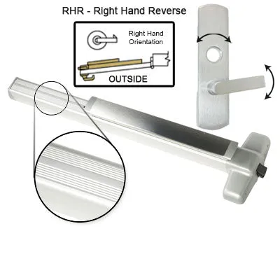 Von Duprin EL99L Electrified Latch Retraction Panic Bar With Lever Trim