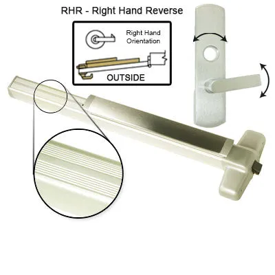 Von Duprin EL99L Electrified Latch Retraction Panic Bar With Lever Trim