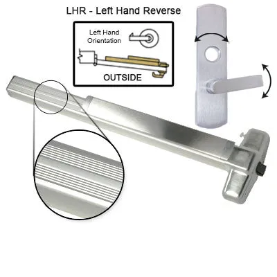 Von Duprin EL99L Electrified Latch Retraction Panic Bar With Lever Trim