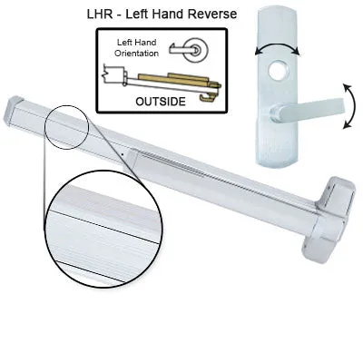 Von Duprin EL99L Electrified Latch Retraction Panic Bar With Lever Trim