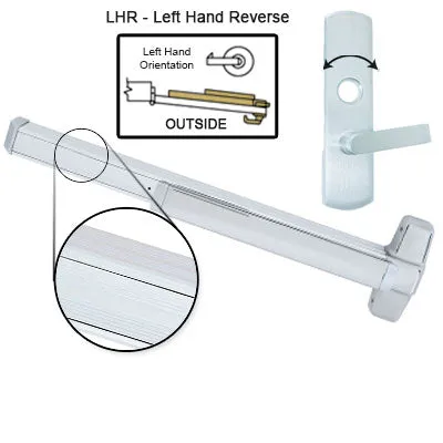 Von Duprin EL99L NL Electrified Latch Retraction Panic Bar With Lever Trim Rigid Night Latch