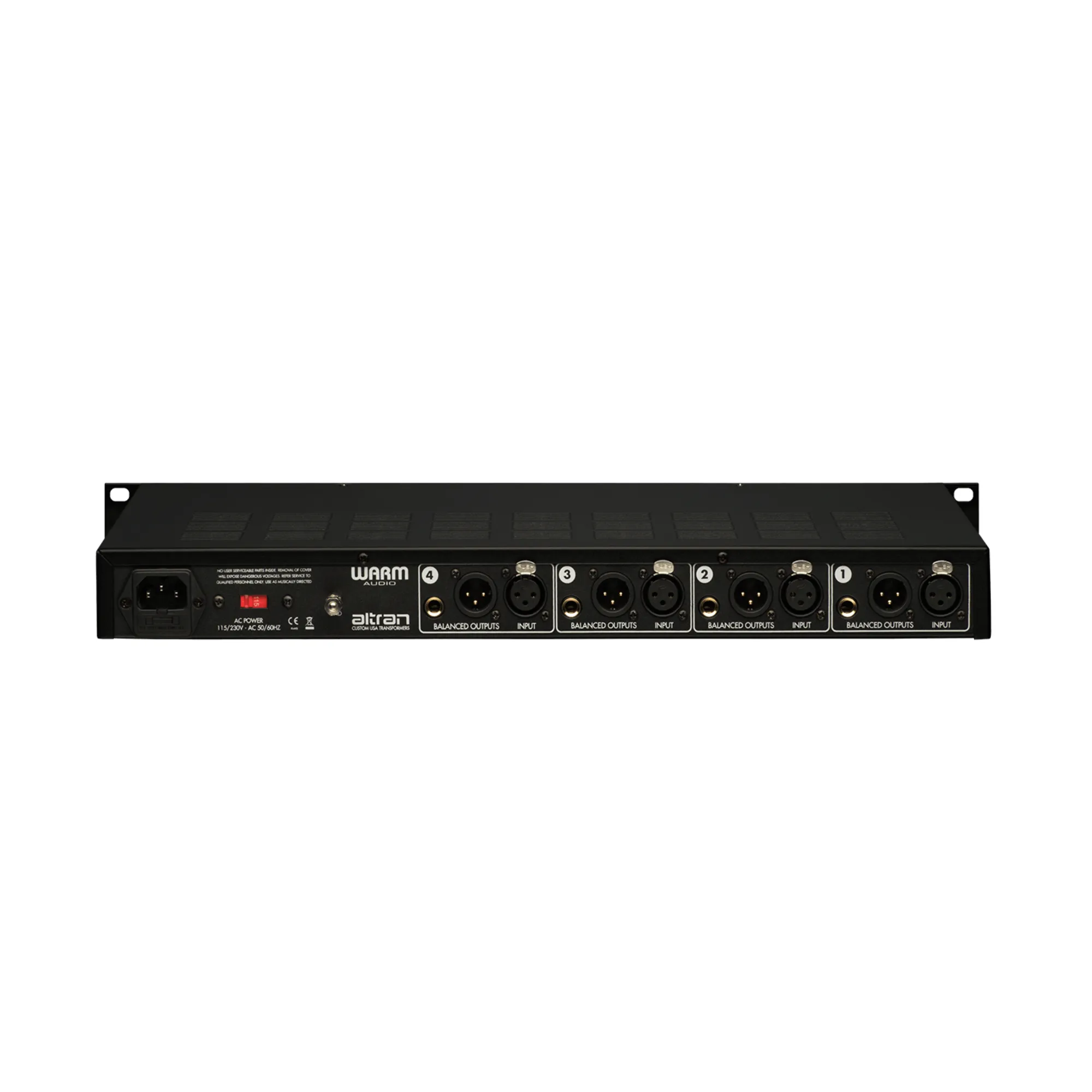 Warm Audio WA-412 4-channel Microphone Preamp