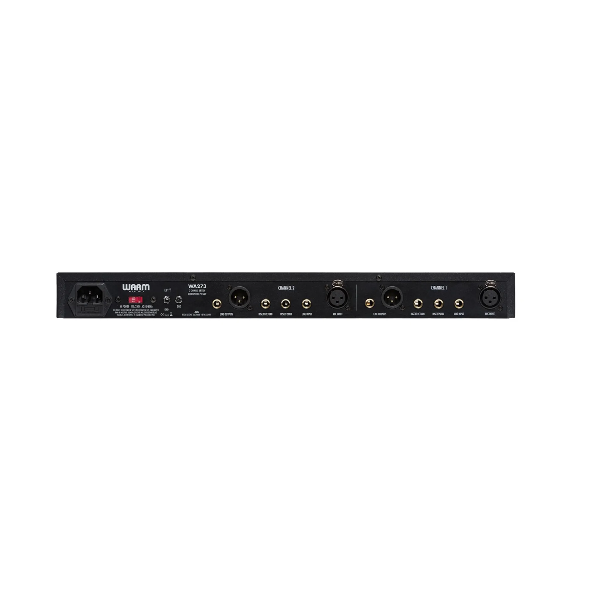 Warm Audio WA273 2-channel Microphone Preamp