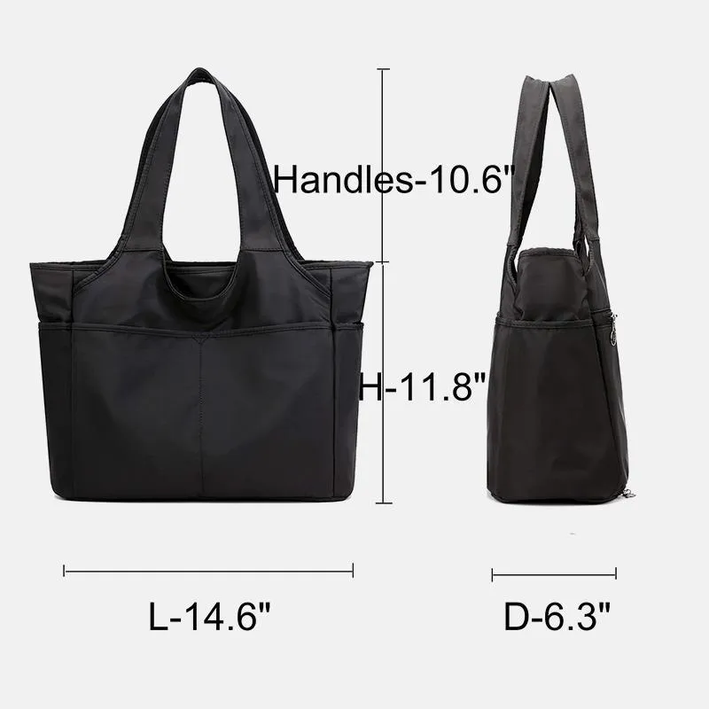 Waterproof Multi-Compartment Dry Wet Separation Shoulder Bag