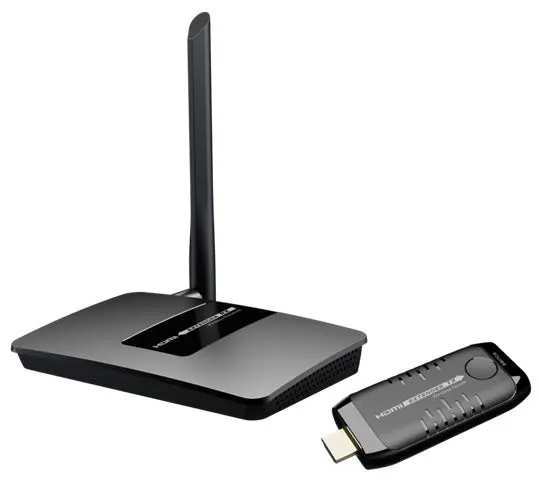 WeJupit 10x1 1080p Wireless HDMI Extender System, Powerful Presentation-Conference-Entertainment Switch Gateway, Near Zero Latency, Up to 66 feet (Only 1 Transmitter Included, Up to 10) (WJEXT15-3)