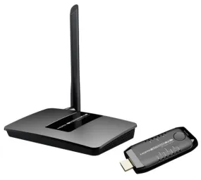 WeJupit 10x1 1080p Wireless HDMI Extender System, Powerful Presentation-Conference-Entertainment Switch Gateway, Near Zero Latency, Up to 66 feet (Only 1 Transmitter Included, Up to 10) (WJEXT15-3)