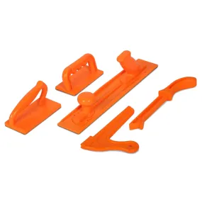 WEN WA0001 Push Block and Push Stick Safety Set for Woodworking, 5-Piece