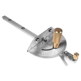 WEN WA1401 Steel and Brass Premium Miter Gauge, 27 Angle Stops for Table Saws, Router Tables, Band Saws, and Woodworking Tools
