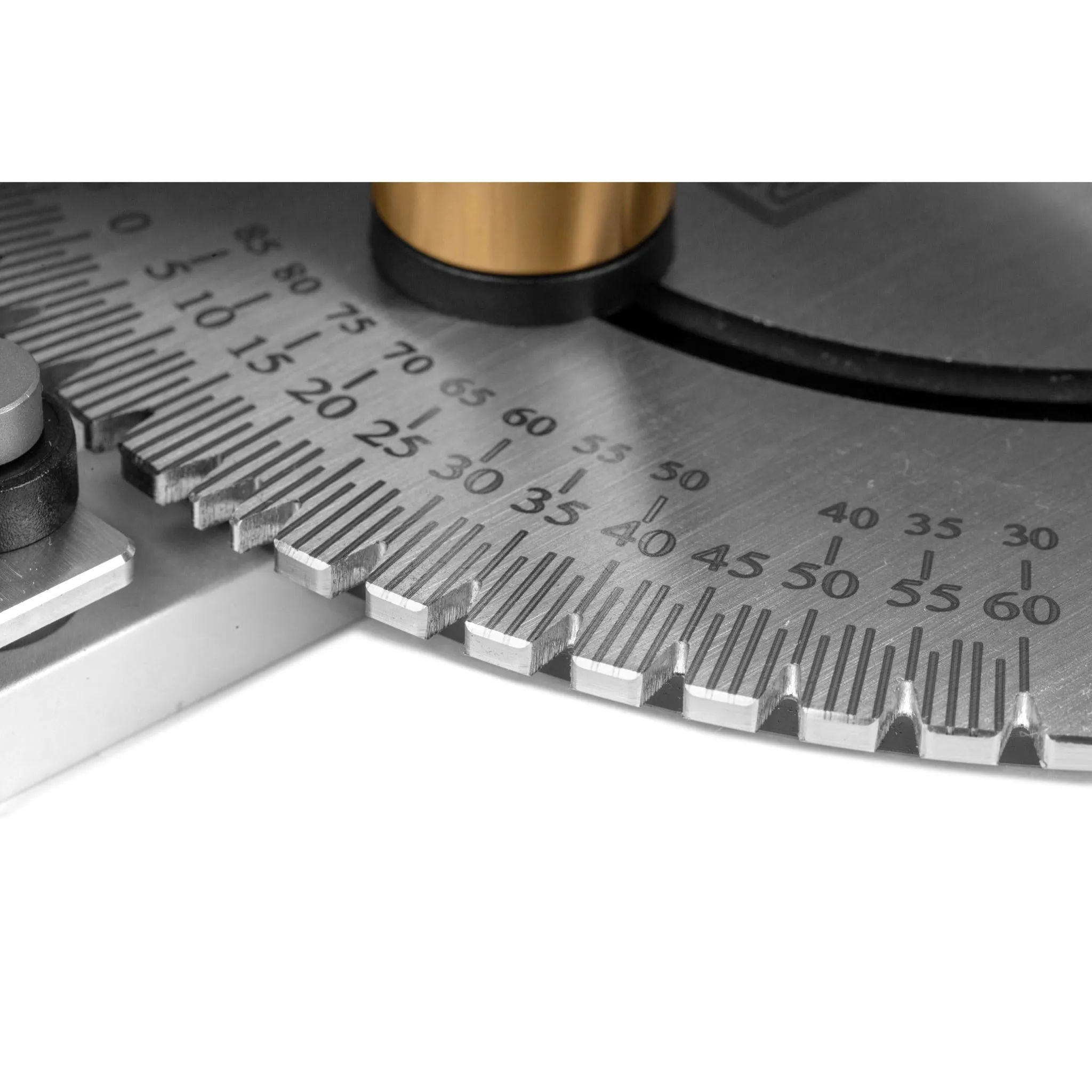 WEN WA1401 Steel and Brass Premium Miter Gauge, 27 Angle Stops for Table Saws, Router Tables, Band Saws, and Woodworking Tools