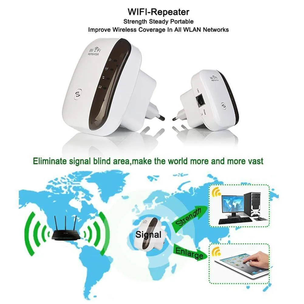 Wi-Fi Repeater & Internet Signal Booster