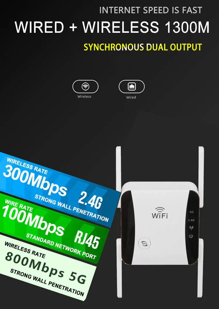 Wifi extender wi fi booster wireless-n wireless wifi repeater