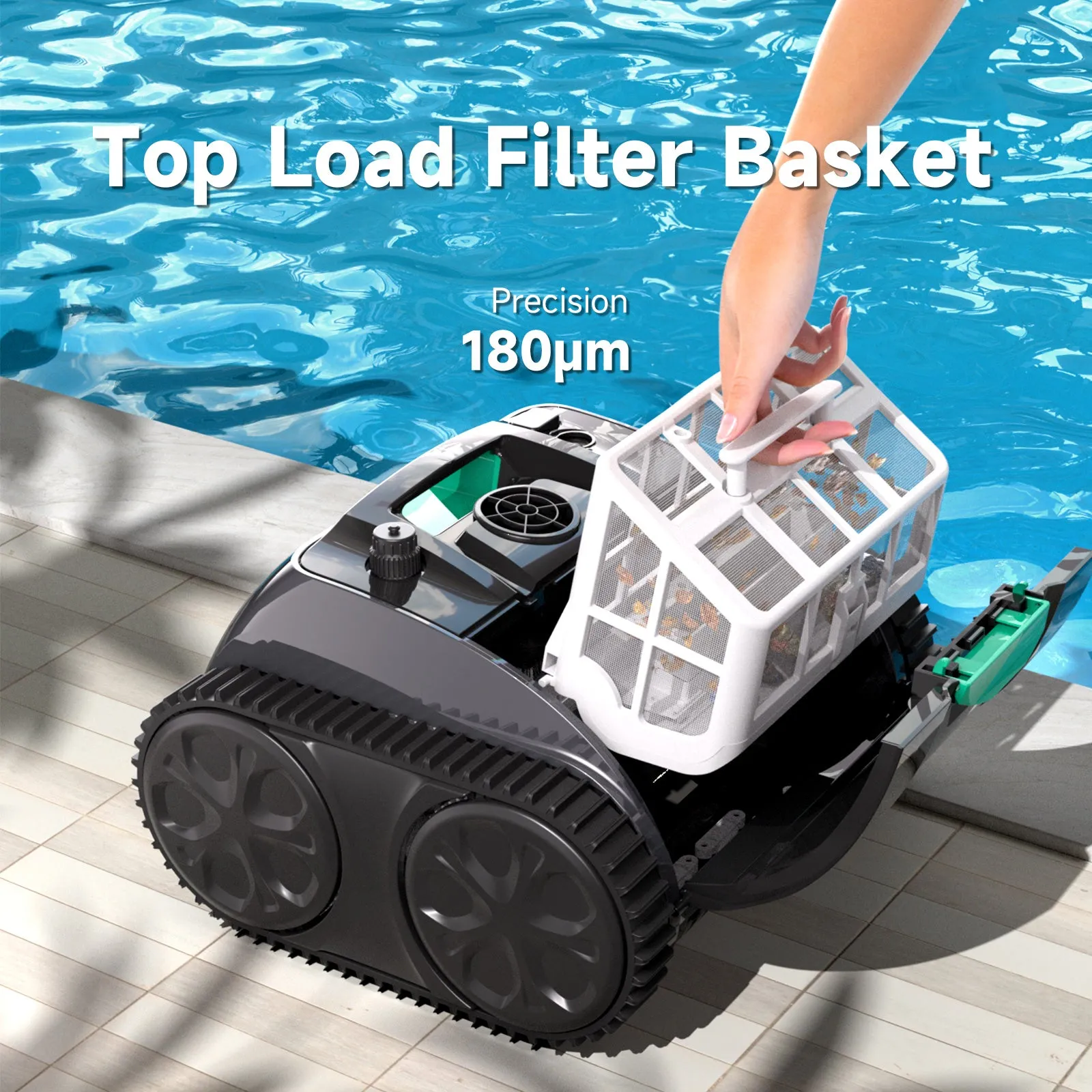 WYBOT C1 Max Cordless Robotic Pool Cleaner