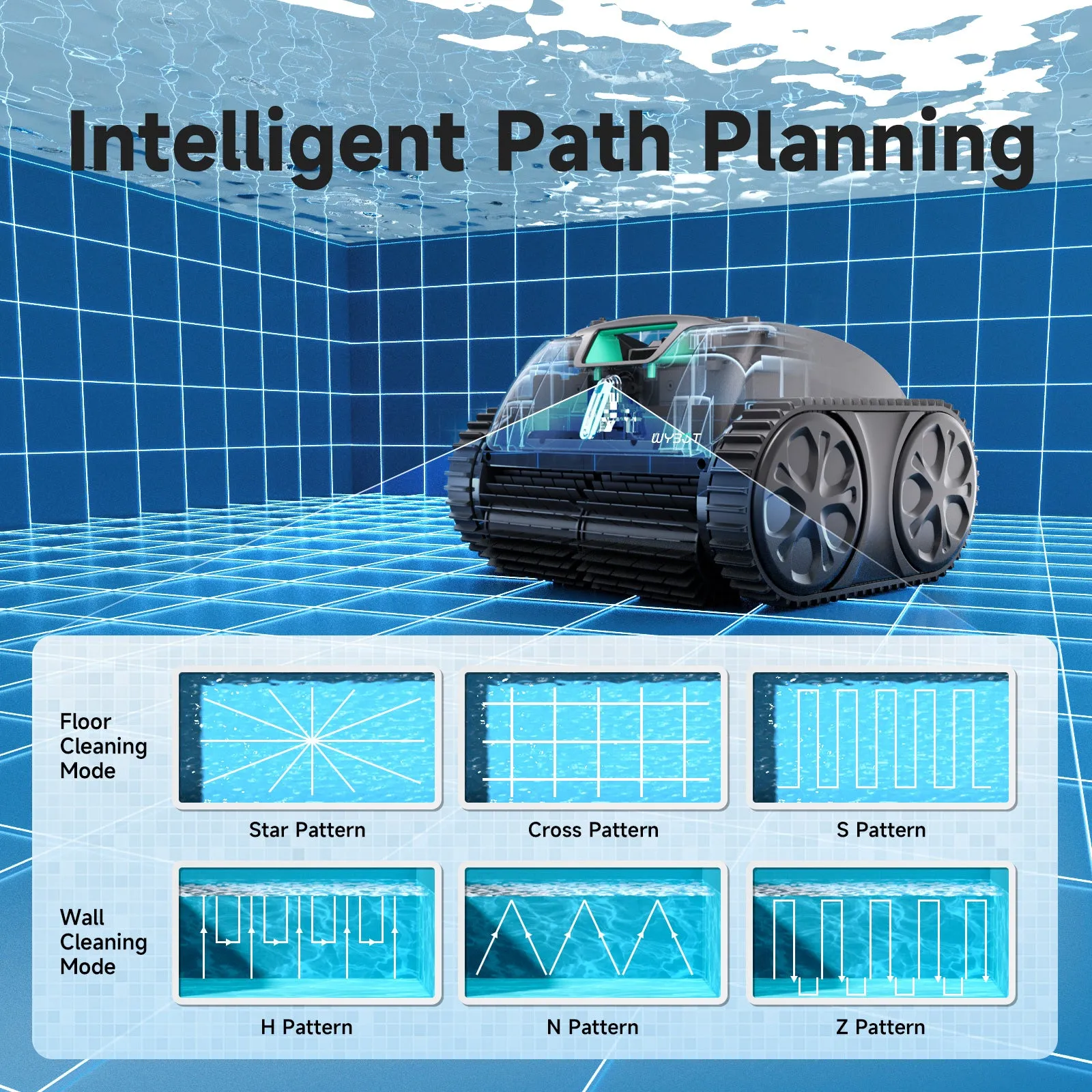 WYBOT C1 Max Cordless Robotic Pool Cleaner
