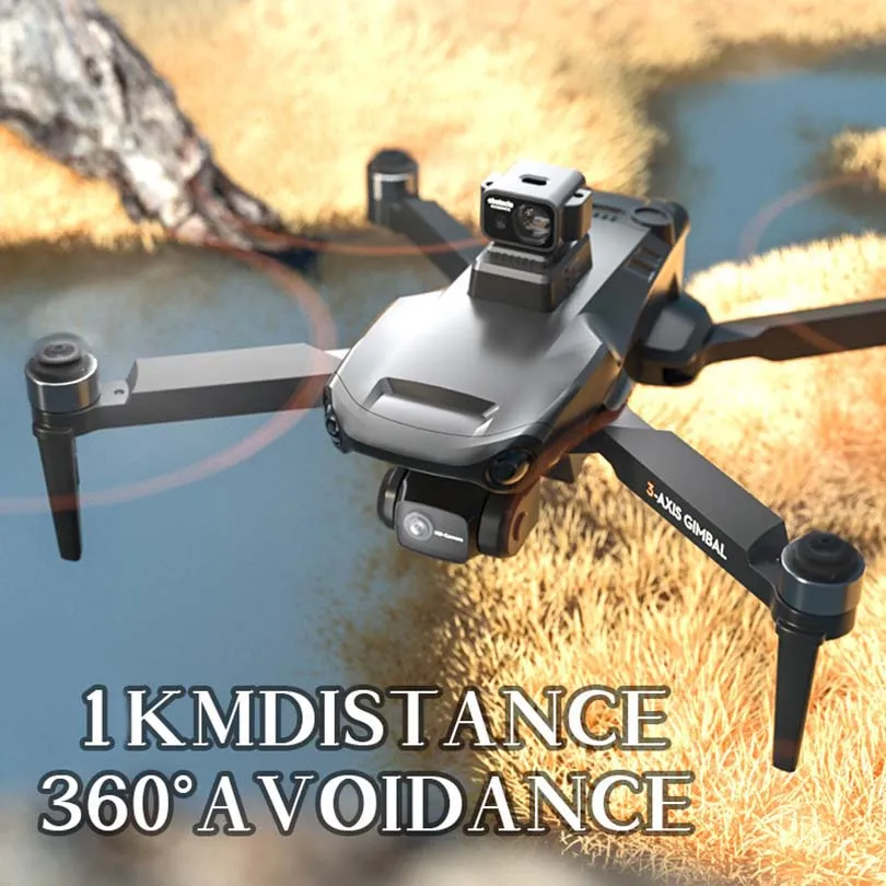 X38 Pro Drone 3-Axis Gimbal 6k HD Camera Aerial Photography Obstacle Avoidance Brushless Foldable Quadcopter