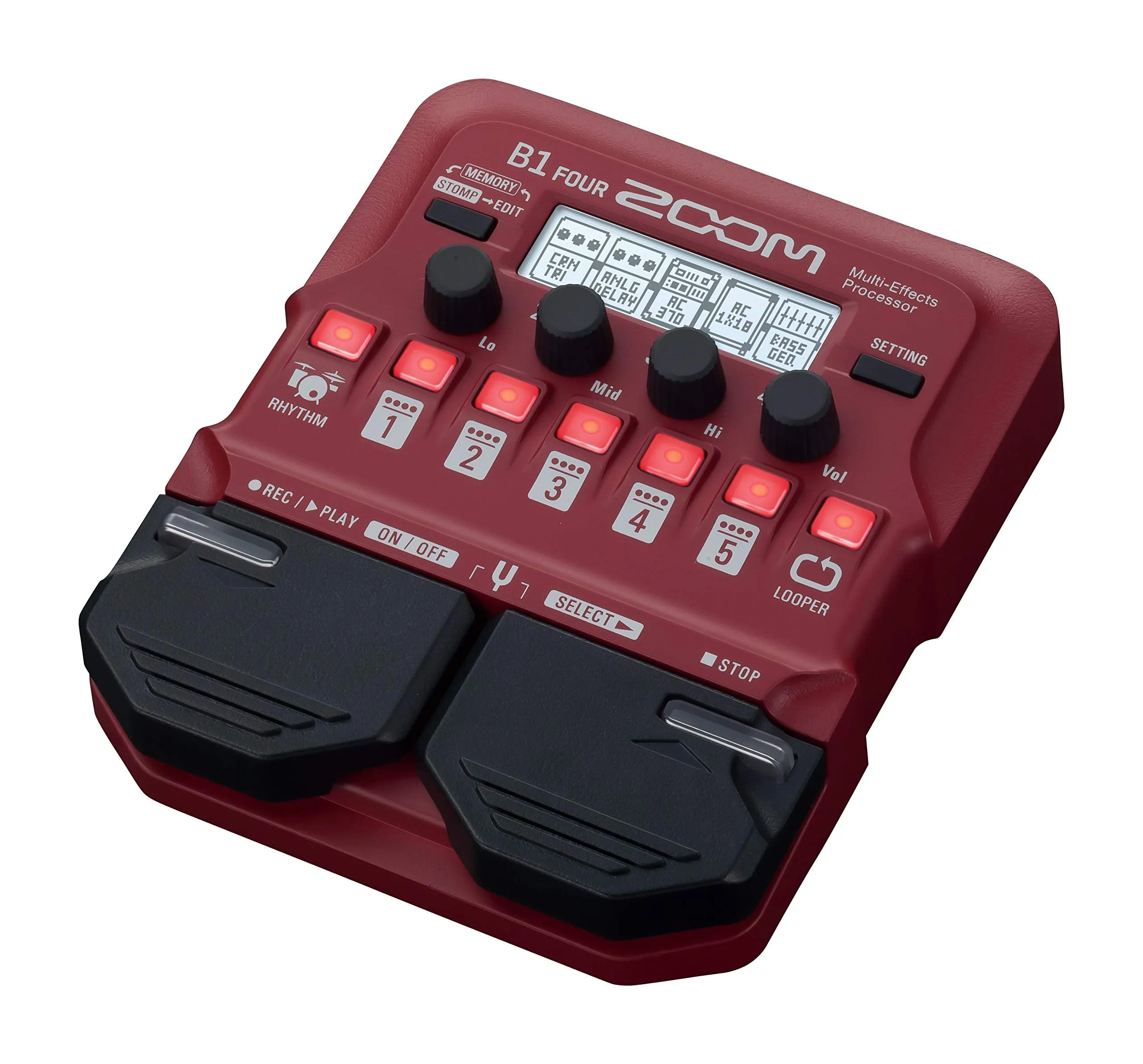 Zoom Bass Multi-Effects Pedal (B1 FOUR)
