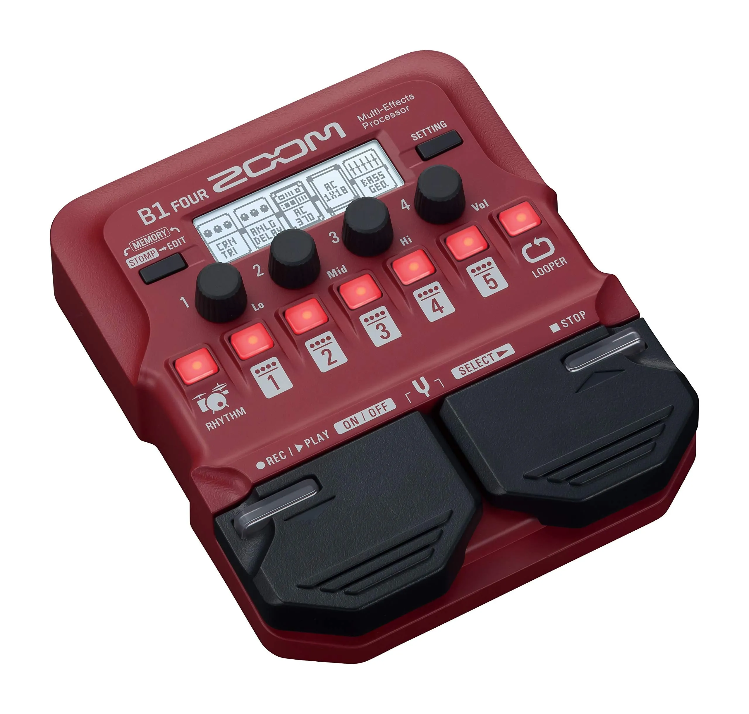 Zoom Bass Multi-Effects Pedal (B1 FOUR)